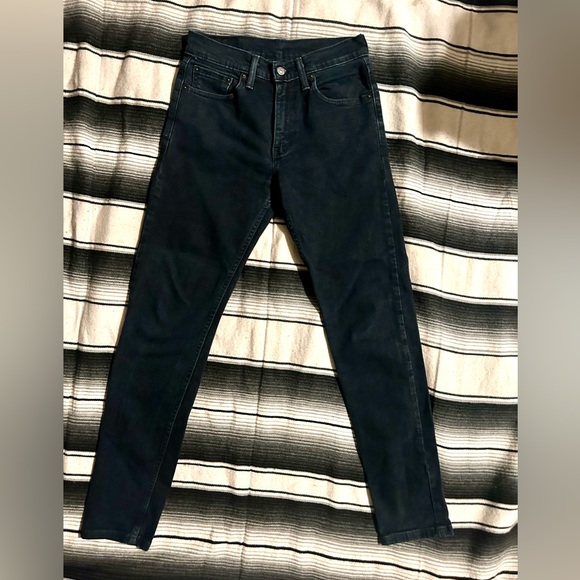 Levi’s 512 Slim-Fit Tapered Hunters Moon Dark Blue denim jeans - 29W x 32L - Picture 2 of 8